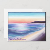 Zandrog in Algarve Briefkaart (Voorkant / Achterkant)