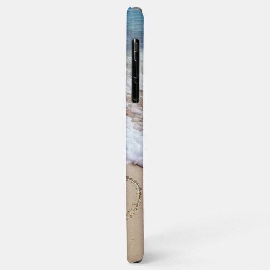 Zandspierhart met namen Case-Mate iPhone case (Achterkant/links)