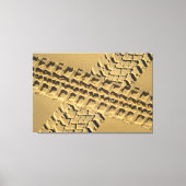 ZANDSPOREN 32x48 Canvas Afdruk (Voorkant)