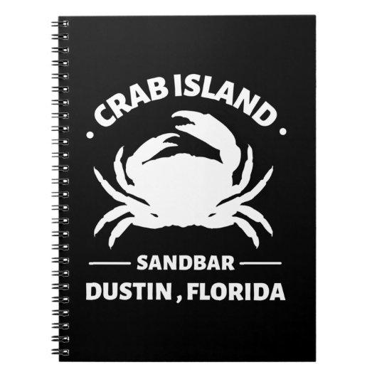 zandstaaf florida van krab notitieboek (Voorkant)