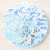 Zandsteen Onderzetter Abstracte Wind (Voorkant)