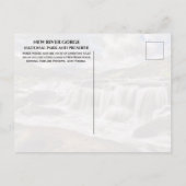 Zandstenen Herfsten, Nationaal park New River Gorg Briefkaart (Achterkant)