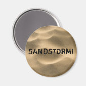ZANDSTORM! MAGNEET (Voorkant / Achterkant)
