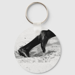 zandstralen sleutelhanger