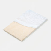 Zandstrand met schuimig Surf Post-it® Notes (Schuin)