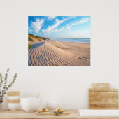 Zandstrand Poster (Keuken)