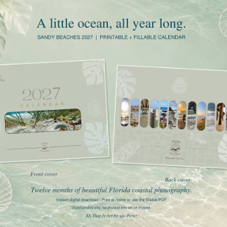 Zandstranden 2027 Kalender