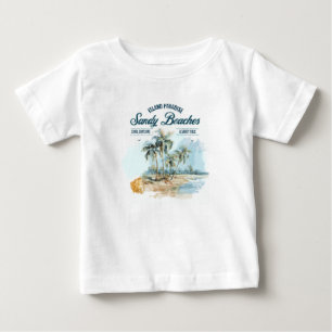 Zandstranden T-shirt voor kinderen