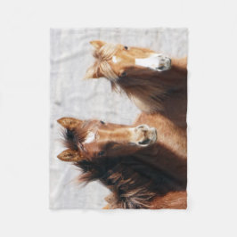 Zandwassenen Fleece Deken