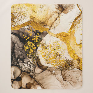 Zandwildernis — ART. Gouden zwijn. Vibrant en b Sherpa Deken