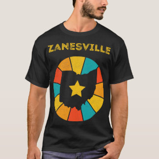 Zanesville Ohio Verdrietig Souvenir 1 T-shirt