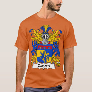 Zanetti Coat of Arms Family Crest T-shirt