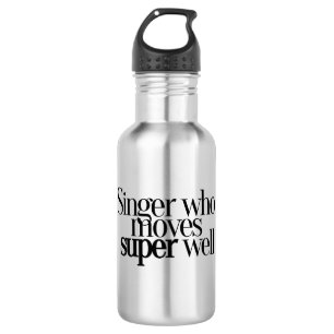 Zanger die beweegt Super Well Water Bottle Waterfles