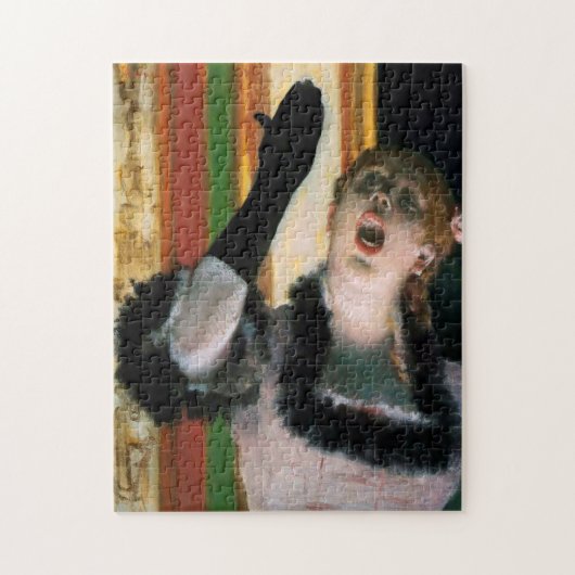 Zanger met een handschoen, Edgar Degas Legpuzzel (Verticaal)