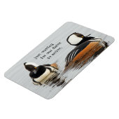 Zangers in het Making: Gedekte Mergansers Magneet (Linkerzijde)