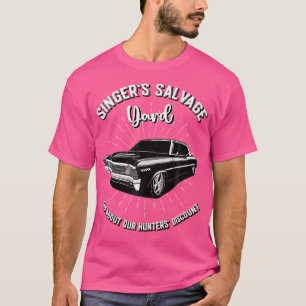 Zangers Salvage Yard Hunters Korting Funny Spn T-shirt