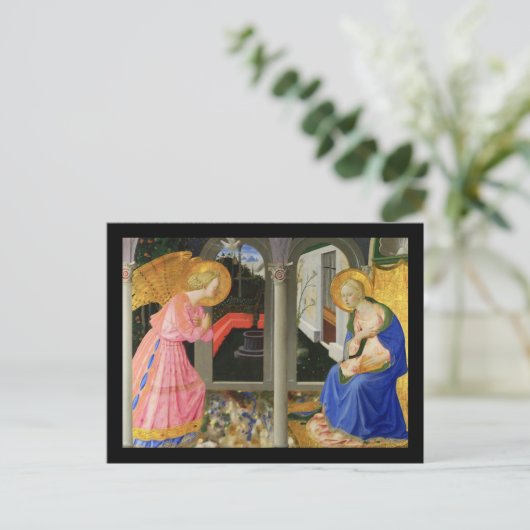 Zanobi Strozzi De aankondiging Briefkaart (Staand voorkant)