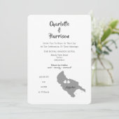 Zante Mariage Destination Photo Invitation (Debout devant)