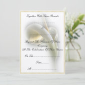 Zantedeschia - invitation (Debout devant)