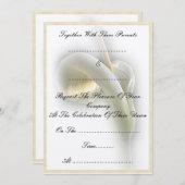 Zantedeschia - invitation (Devant / Derrière)