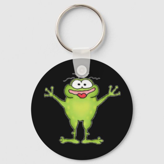 Zany Frog Sleutelhanger (Voorkant)