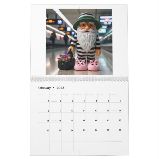Zany kalender (Feb 2026)