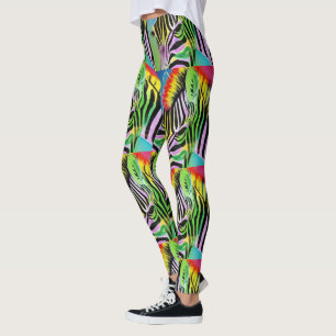 Zany Zebra Leggings