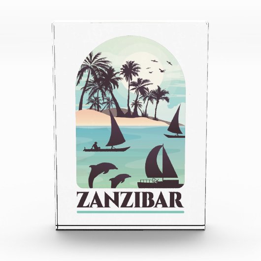 Zanzibar Afrika fotoblok (Voorkant)