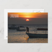 Zanzibar Briefkaart (Voorkant / Achterkant)