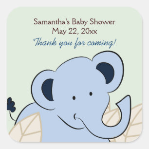 ZANZIBAR CREW (Olifant) SQUARE Favor Sticker