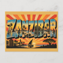 Zanzibar Historische Haven Dhow Vintage Reis Kunst
