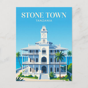 Zanzibar Huis van Wonderen Tanzania Briefkaart