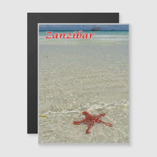 Zanzibar - Sea View - Starfish - (Voorkant / Achterkant)