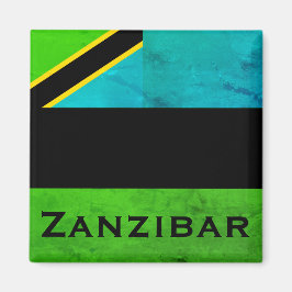 Zanzibar, Tanzania (Indische Oceaan) Magneet