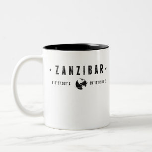 Zanzibar Tweekleurige Koffiemok
