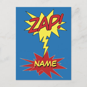ZAP! aangepast briefkaart