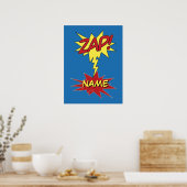 ZAP! aangepast poster (Keuken)