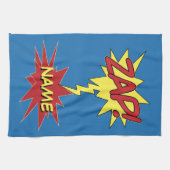 ZAP! aangepaste handdoek (Horizontaal)