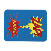 ZAP! aangepaste magneet (Horizontaal)