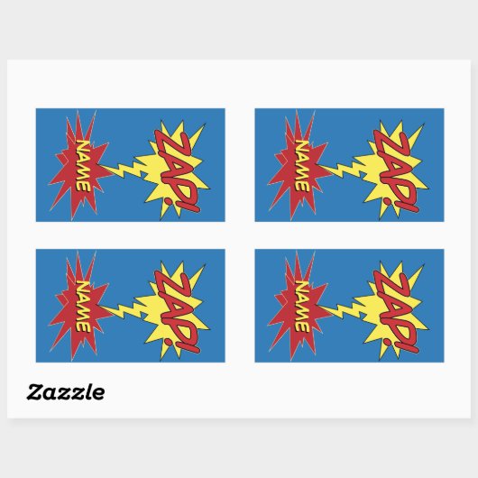 ZAP! aangepaste stickers (Vel)