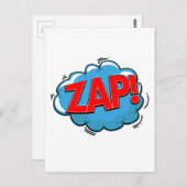 ZAP! BRIEFKAART (Voorkant / Achterkant)