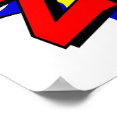 ZAP Comic Book Style Poster (Hoek)