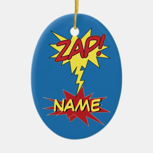 ZAP! custom ornament (Voorkant)