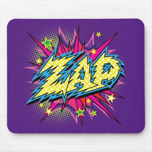 Zap Design-2 Mousepad Muismat (Voorkant)