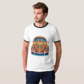 Zap en Roll: De Herbie Rides Elektrische Reis T-shirt (Voorkant volledig)