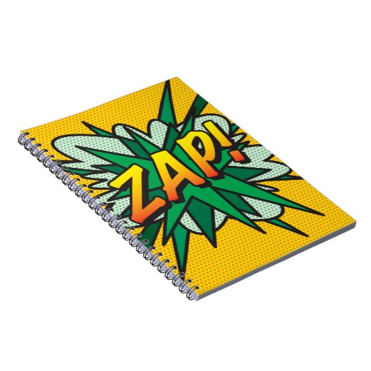 ZAP Fun Retro Stripboek Notitieboek (Rechterzijde)