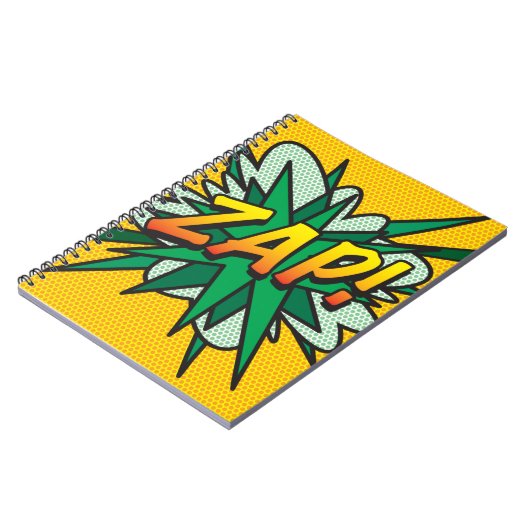 ZAP Fun Retro Stripboek Notitieboek (Linkerzijde)