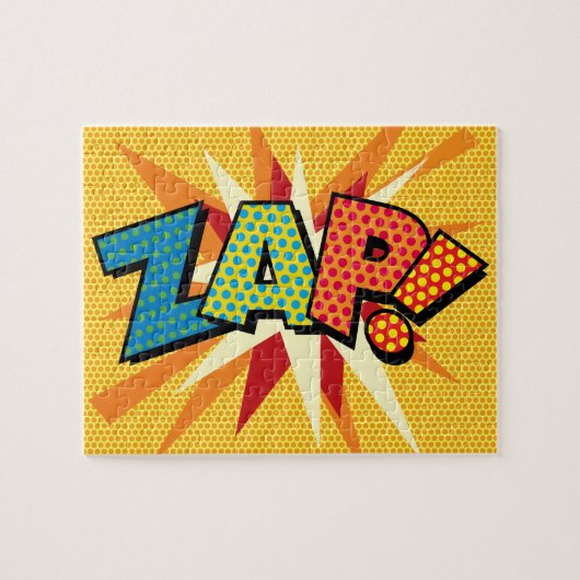 ZAP Fun Retro Stripboek Pop Art Legpuzzel (Horizontaal)