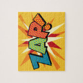 ZAP Fun Retro Stripboek Pop Art Legpuzzel (Verticaal)
