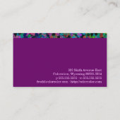 Zap-kleur Visitekaartje (Achterkant)